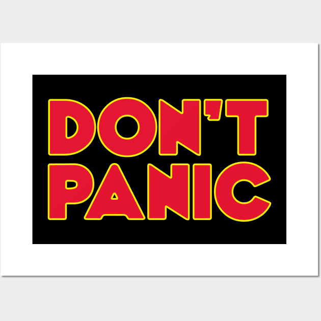 don't panic Wall Art by tonycastell